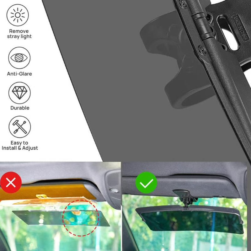 Polarized Car Visor ~ Block glare and drive comfortably in any weather~