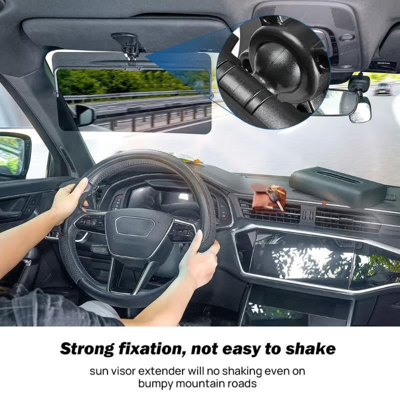 Polarized Car Visor ~ Block glare and drive comfortably in any weather~