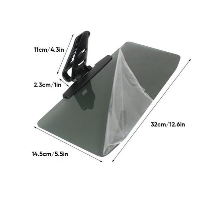 Polarized Car Visor ~ Block glare and drive comfortably in any weather~